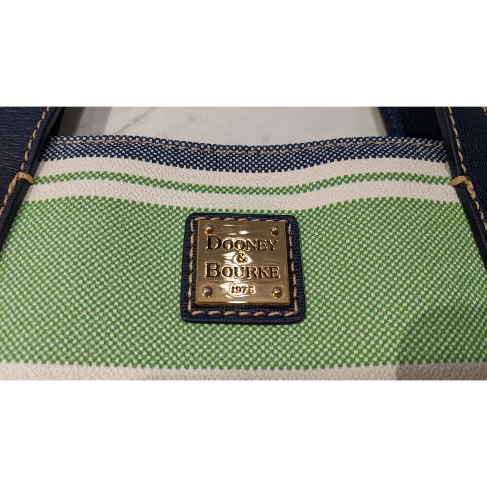 Dooney & Bourke # K9246121 Westerly Collection Large Canvas Coated Tote Bag - Picture 7 of 14